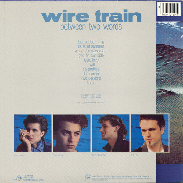 Wire Train : Between Two Words (LP, Album, Pit)