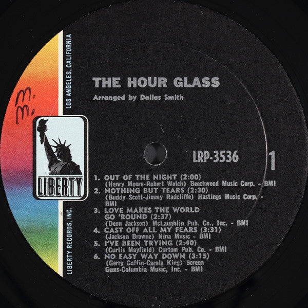 Hour Glass : Hour Glass (LP, Album, Mono)