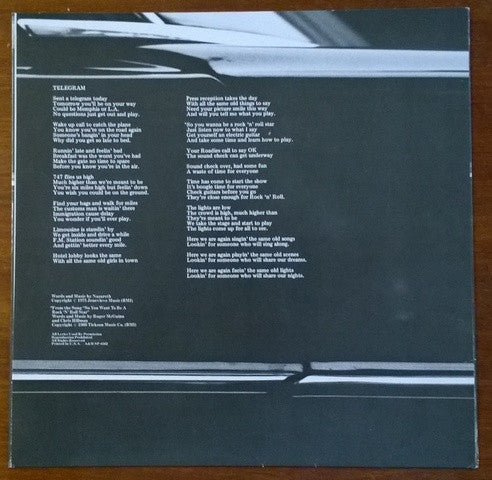 Nazareth (2) : Close Enough For Rock 'N' Roll (LP, Album, Gat)