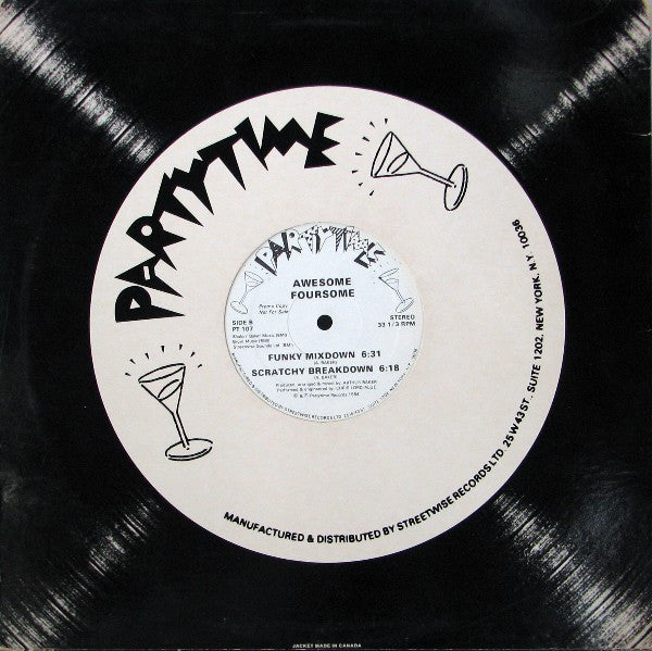 Awesome Foursome : Funky Breakdown (12", Promo)