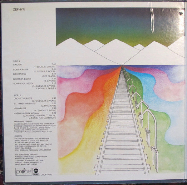 Zephyr (2) : Zephyr (LP, Album, Gat)