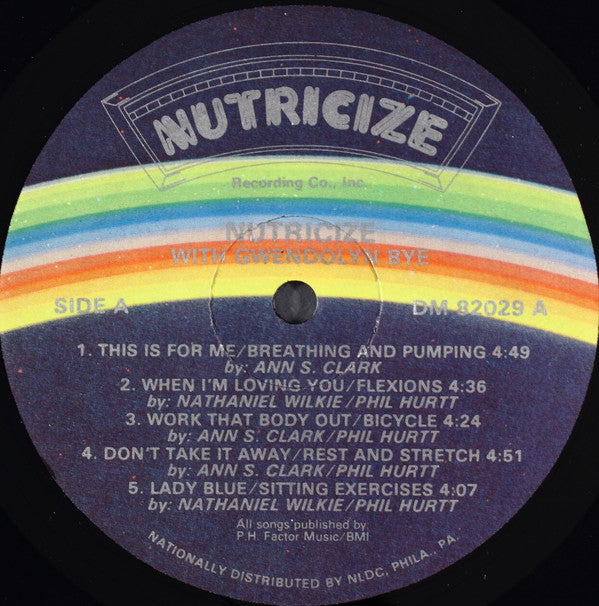 Phil Hurtt & The PH Factor Boogie Band : Nutricize Volume 1 (LP, Album)