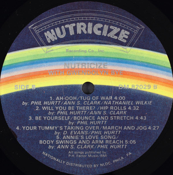 Phil Hurtt & The PH Factor Boogie Band : Nutricize Volume 1 (LP, Album)
