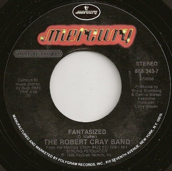 The Robert Cray Band : Smoking Gun (7",  RC)