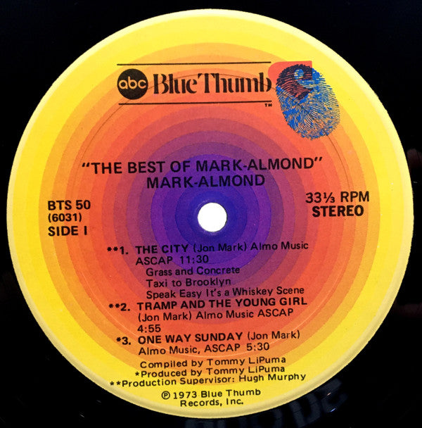 Mark-Almond : The Best Of Mark-Almond (LP, Comp, RE)
