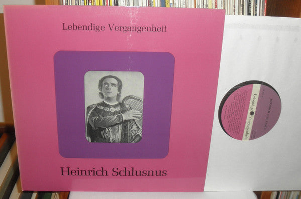 Friedrich Schorr : Lebendige Vergangenheit - Friedrich Schorr III (LP, Comp, Mono)