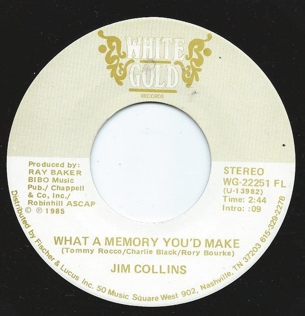 Jim Collins : What A Memory You'd Make (7", Single)
