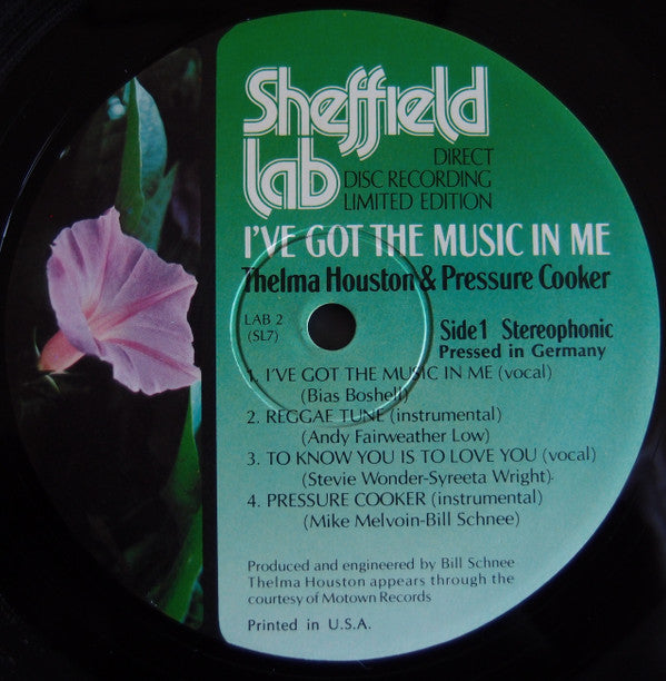 Thelma Houston & Pressure Cooker : I've Got The Music In Me (LP, Album, Ltd, Dir)