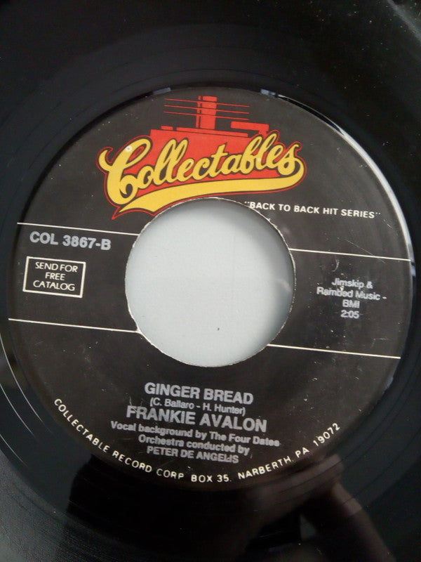 Frankie Avalon : Bobby Sox To Stockings / Ginger Bread (7", RE)