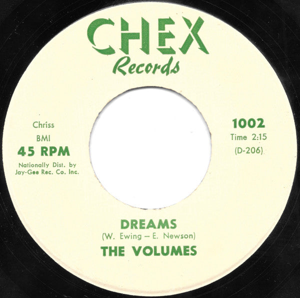 The Volumes : I Love You / Dreams (7", Single)