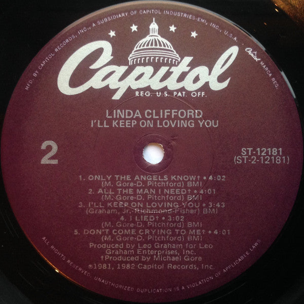 Linda Clifford : I'll Keep On Loving You (LP, Album)