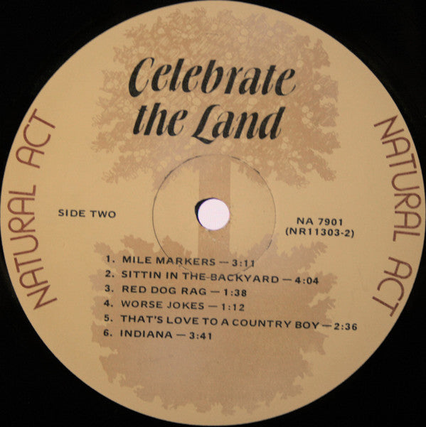 Various : Celebrate The Land (LP)