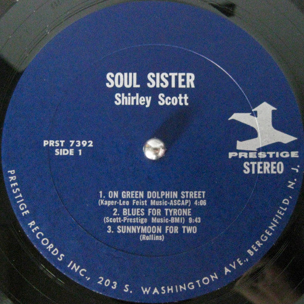 Shirley Scott : Soul Sister (LP, Album)