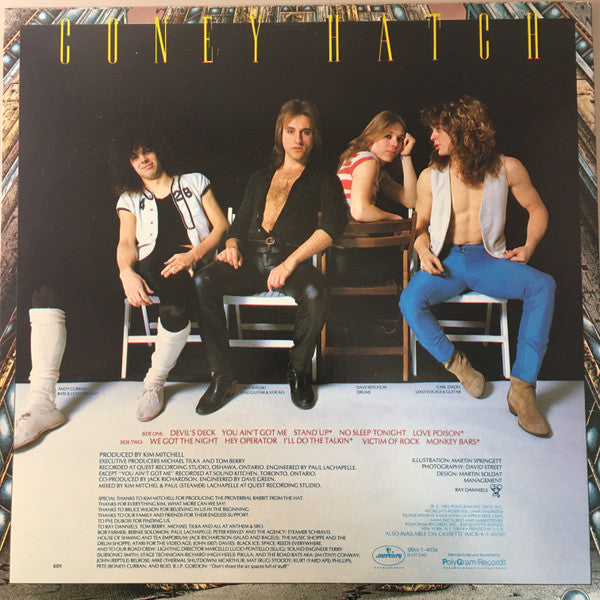 Coney Hatch : Coney Hatch (LP, Album)
