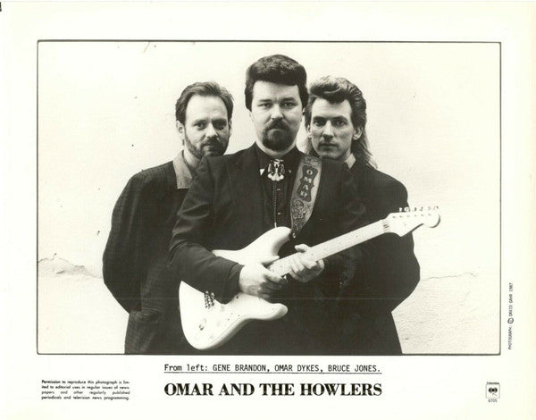 Omar And The Howlers : Hard Times In The Land Of Plenty (LP, Album)