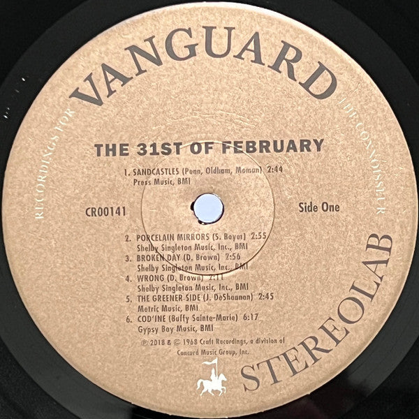 The 31st Of February : The 31st Of February (LP, Album, RSD, Ltd, RE, RM, 180)