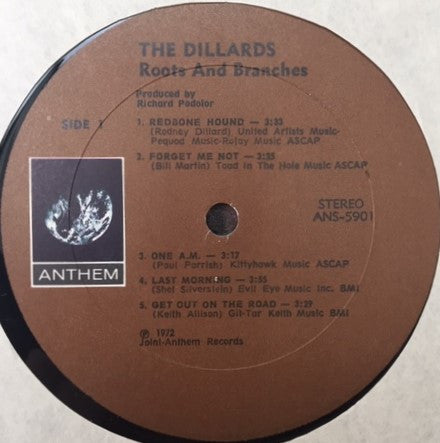 Dillards* : Roots And Branches (LP, Album, Gat)