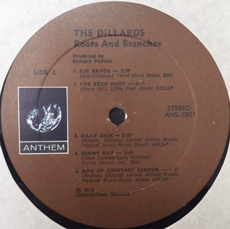 Dillards* : Roots And Branches (LP, Album, Gat)