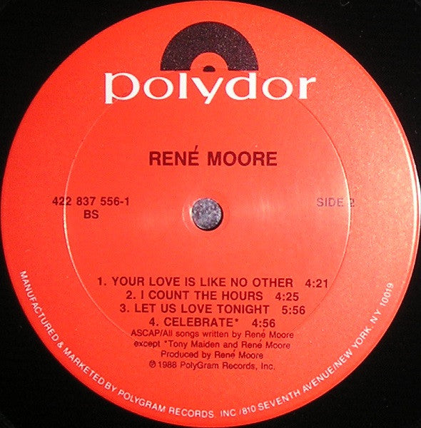 René Moore : Destination Love (LP, Album)