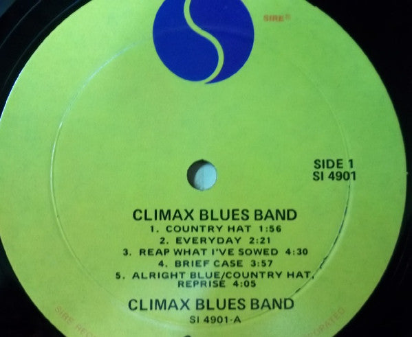 Climax Blues Band : Climax Blues Band (LP, Album, Mon)