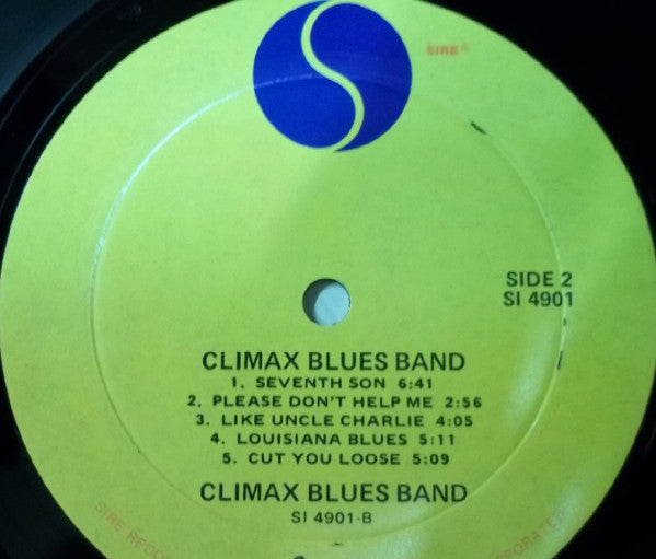 Climax Blues Band : Climax Blues Band (LP, Album, Mon)