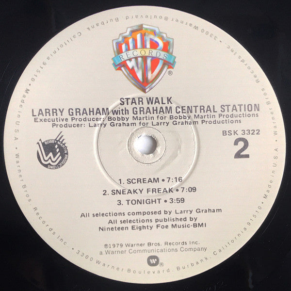 Graham Central Station : Star Walk (LP, Album, Win)