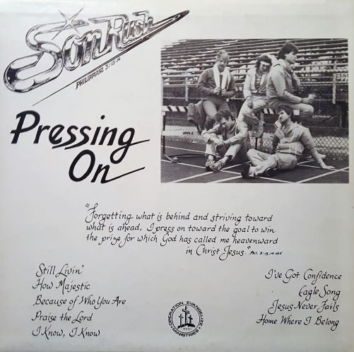 Son Rush : Pressing On (LP, Album)