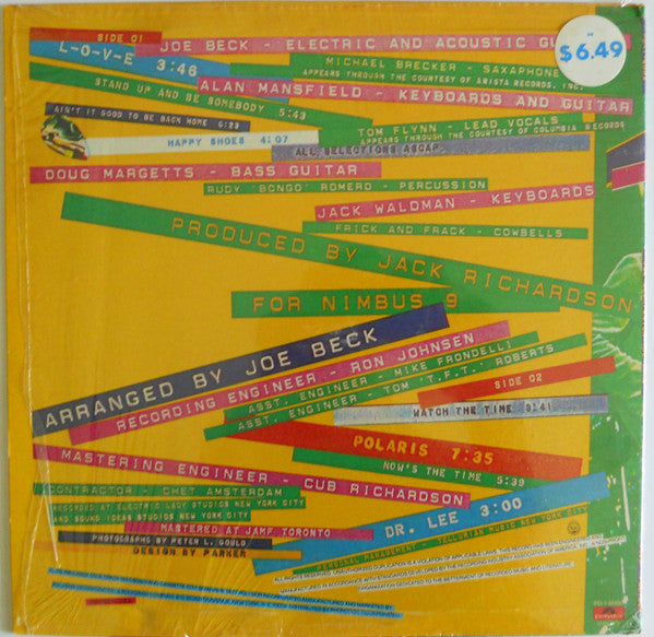 Joe Beck : Watch The Time (LP, Album, Mon)
