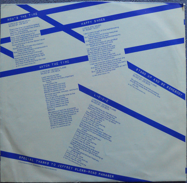 Joe Beck : Watch The Time (LP, Album, Mon)