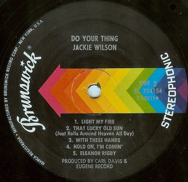 Jackie Wilson : Do Your Thing (LP, Album)