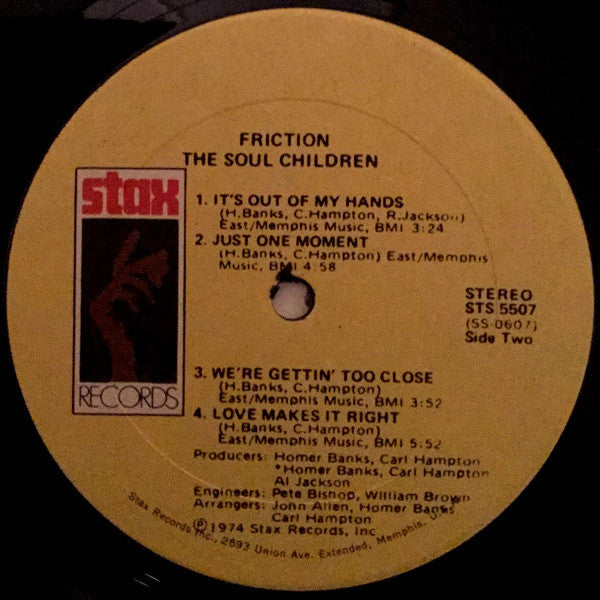 The Soul Children* : Friction (LP, Album)