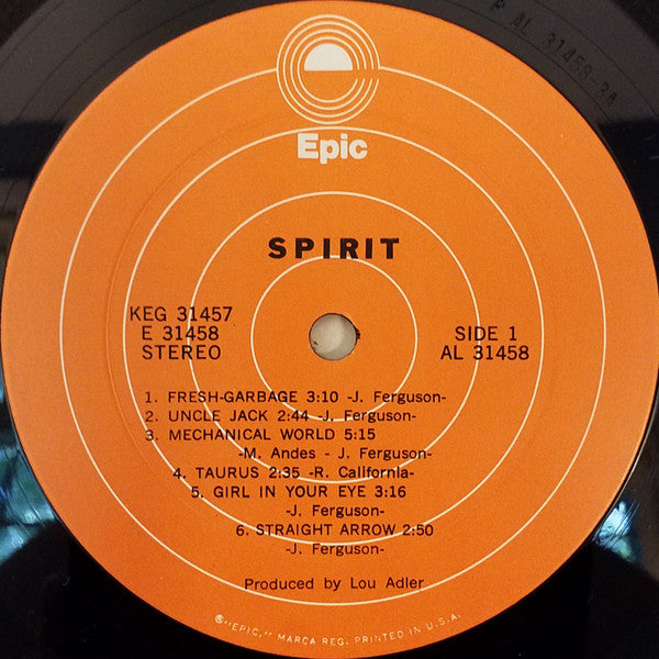Spirit (8) : Spirit (2xLP, Comp, Ter)