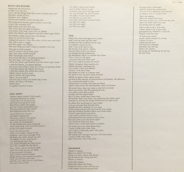 Kyle (8) : Times That Try A Man's Soul (LP, Album)