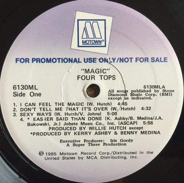 Four Tops : Magic (LP, Album, Promo)