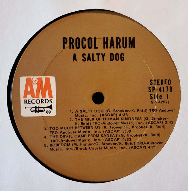 Procol Harum : A Salty Dog (LP, Album, Ter)