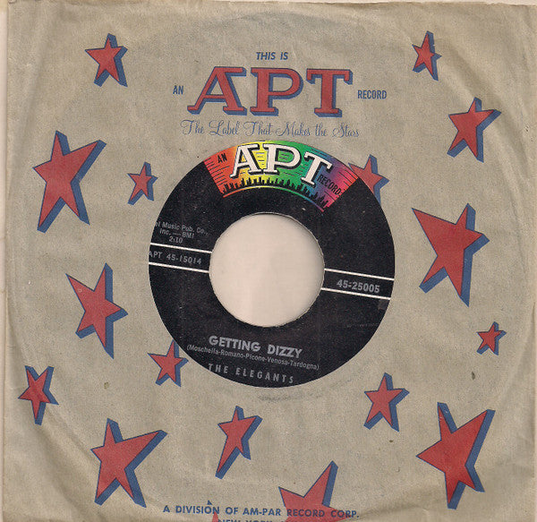 The Elegants : Little Star / Getting Dizzy (7", Single)