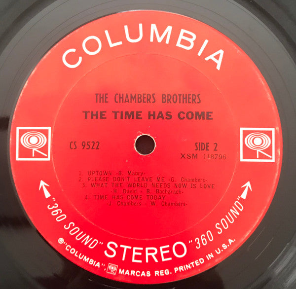 The Chambers Brothers : The Time Has Come (LP, Album, Ter)