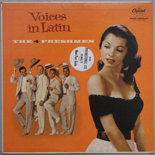 The 4 Freshmen* : Voices In Latin (LP, Album, Mono, Promo, Scr)