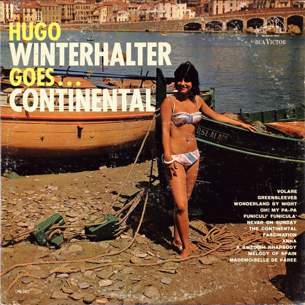 Hugo Winterhalter : Goes . . . Continental (LP, Album, Mono, Roc)