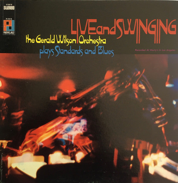 The Gerald Wilson Orchestra* : Live And Swinging (LP, Album, Gat)