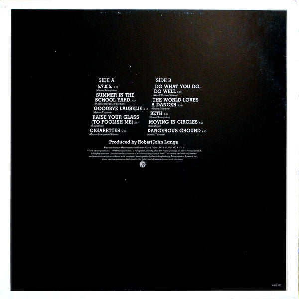City Boy : Book Early (LP, Album)