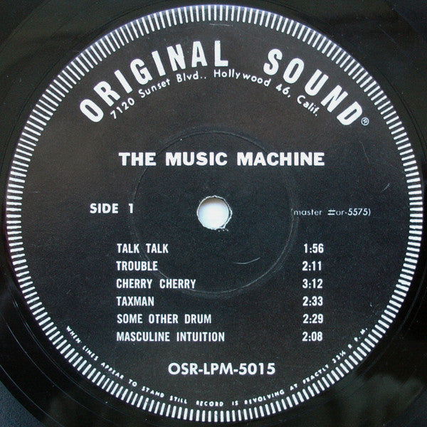The Music Machine : (Turn On) The Music Machine (LP, Album, Mono)