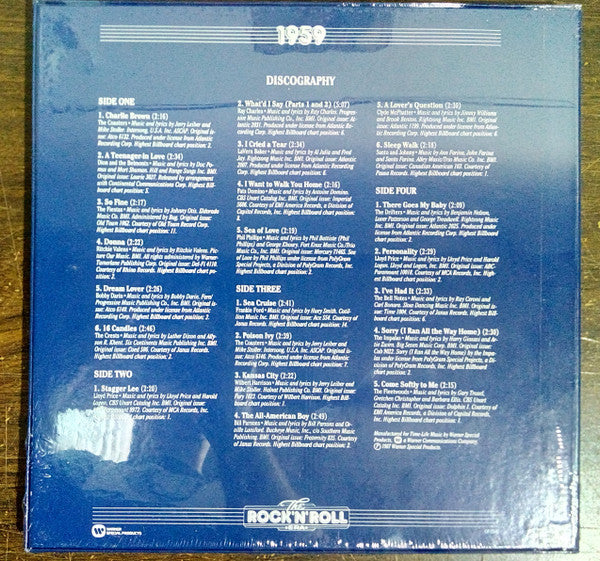 Various : 1959 (2xLP, Comp, Mono, RM, Mon)