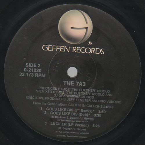 The 7A3* : Goes Like Dis (12", Maxi, Spe)