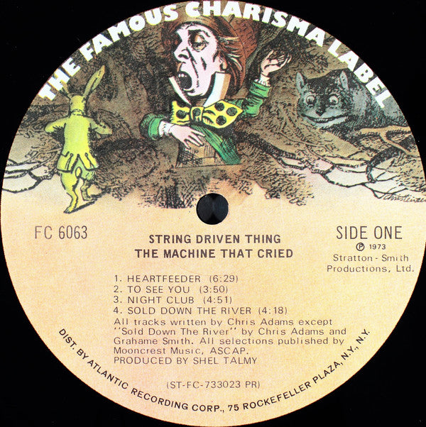 String Driven Thing : The Machine That Cried (LP, Album)