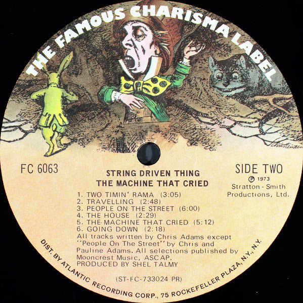 String Driven Thing : The Machine That Cried (LP, Album)