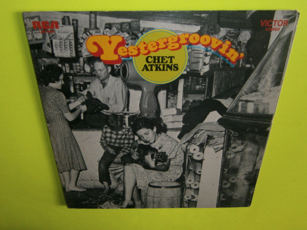 Chet Atkins : Yestergroovin' (LP, Album, Hol)