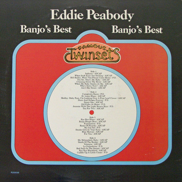 Eddie Peabody : Banjo's Best (2xLP, Comp)