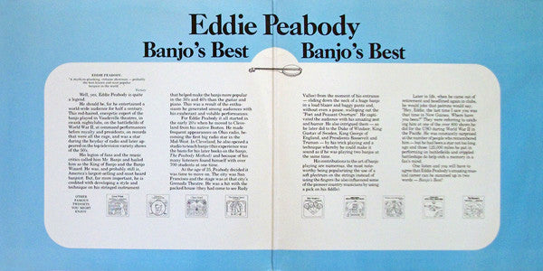 Eddie Peabody : Banjo's Best (2xLP, Comp)