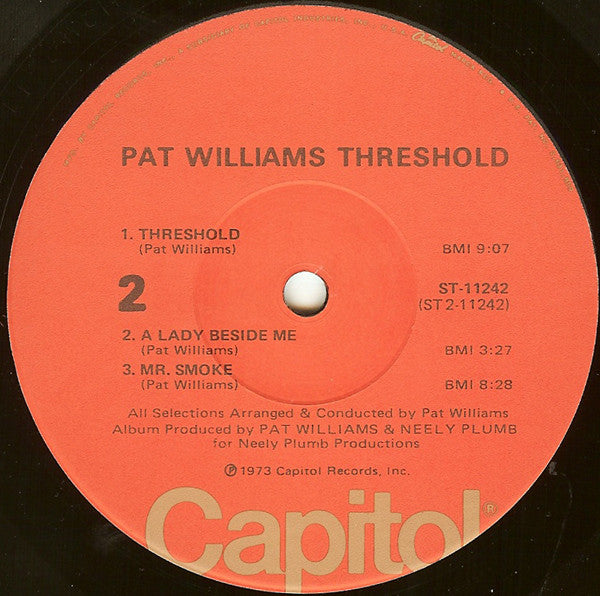 Pat Williams* : Threshold (LP, Album)